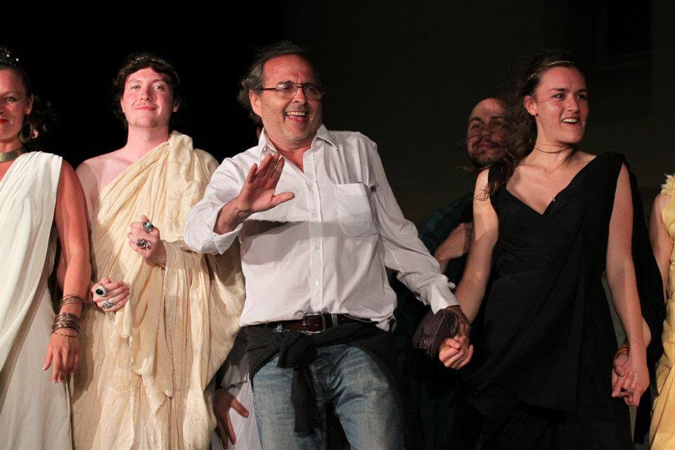 Raymond Acquaviva et ses élèves