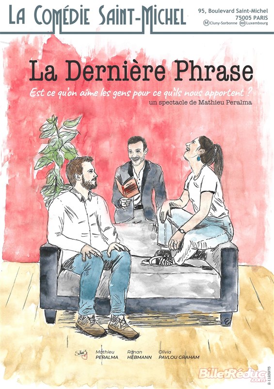 Actualités Théâtre La dernière phrase