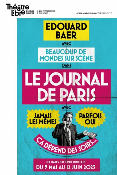 Actualités Anciens : Roméo & Juliette dans le cadre de la reprise du Journal de Paris à partir du 09/05/23