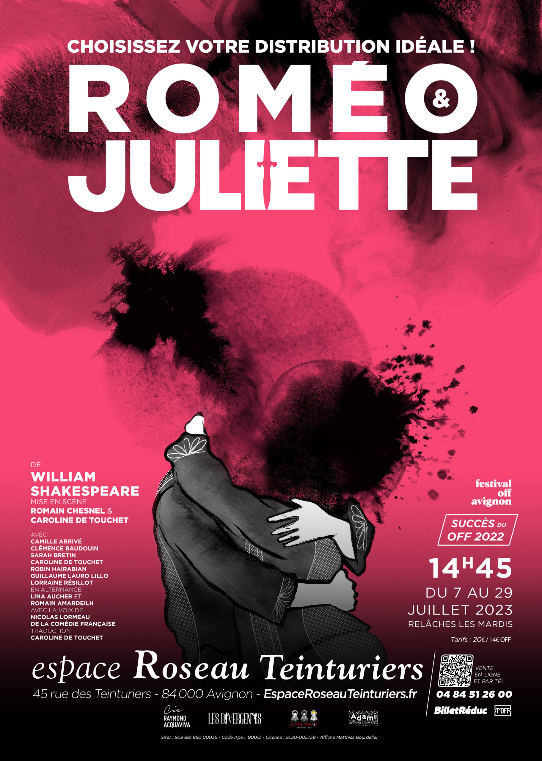 ROMEO ET JULIETTE – Actualité des Anciens au Festival Off d’Avignon 2023