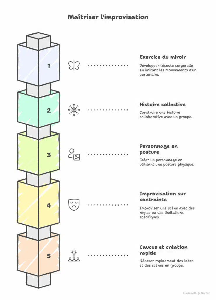 5 exercices d'improvisation à pratiquer pour progresser | Acquaviva